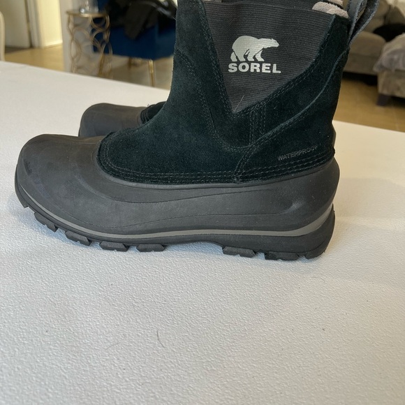 SOREL Men\'s Buxton Pull On Winter Boot suede and textile upper 10 main image 7